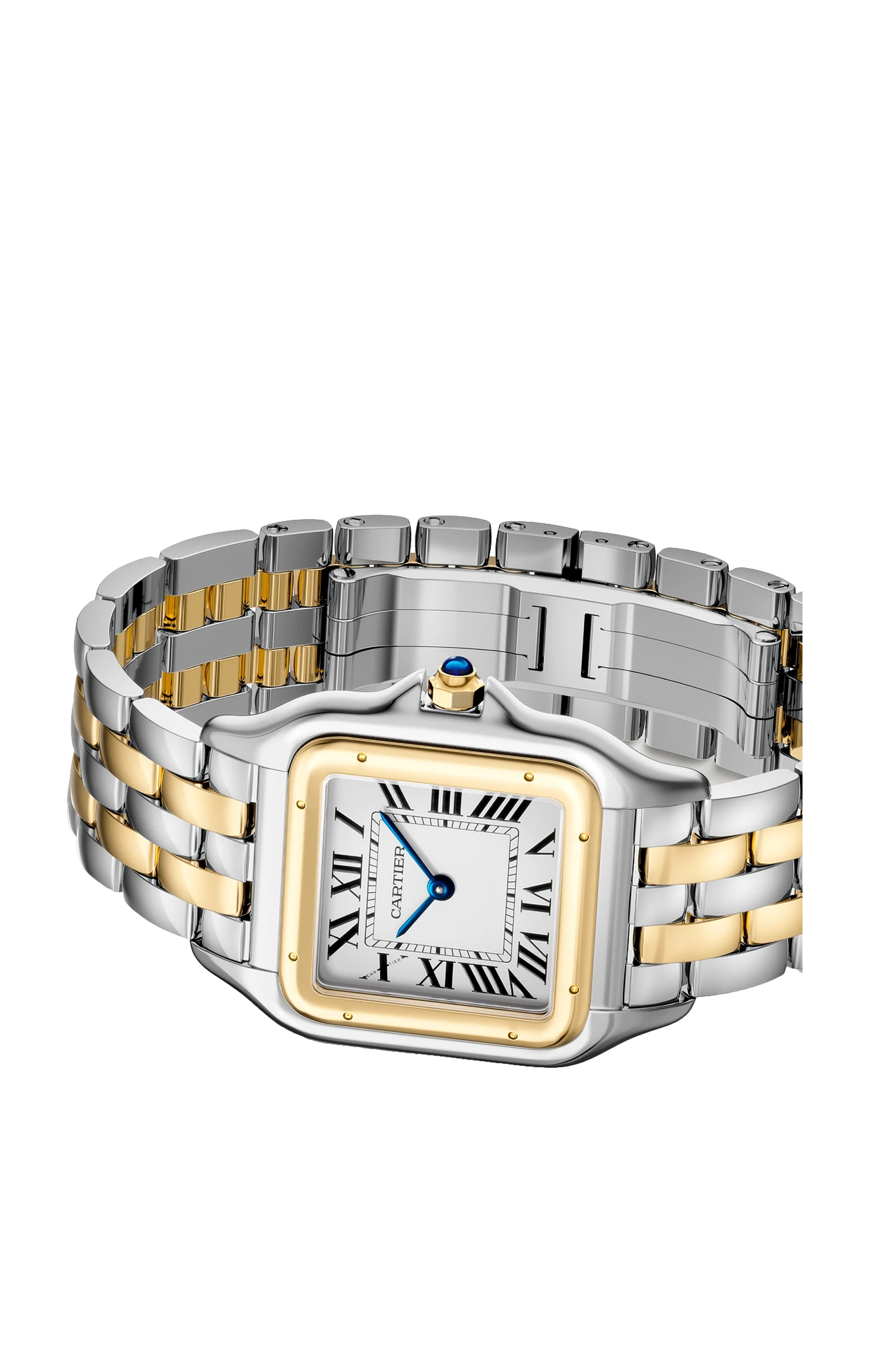 Cartier | PANTH&Egrave;RE DE CARTIER, MODELLO GRANDE, ACCIAIO, ORO GIALLO, QUARZO - W2PN0016 (3)