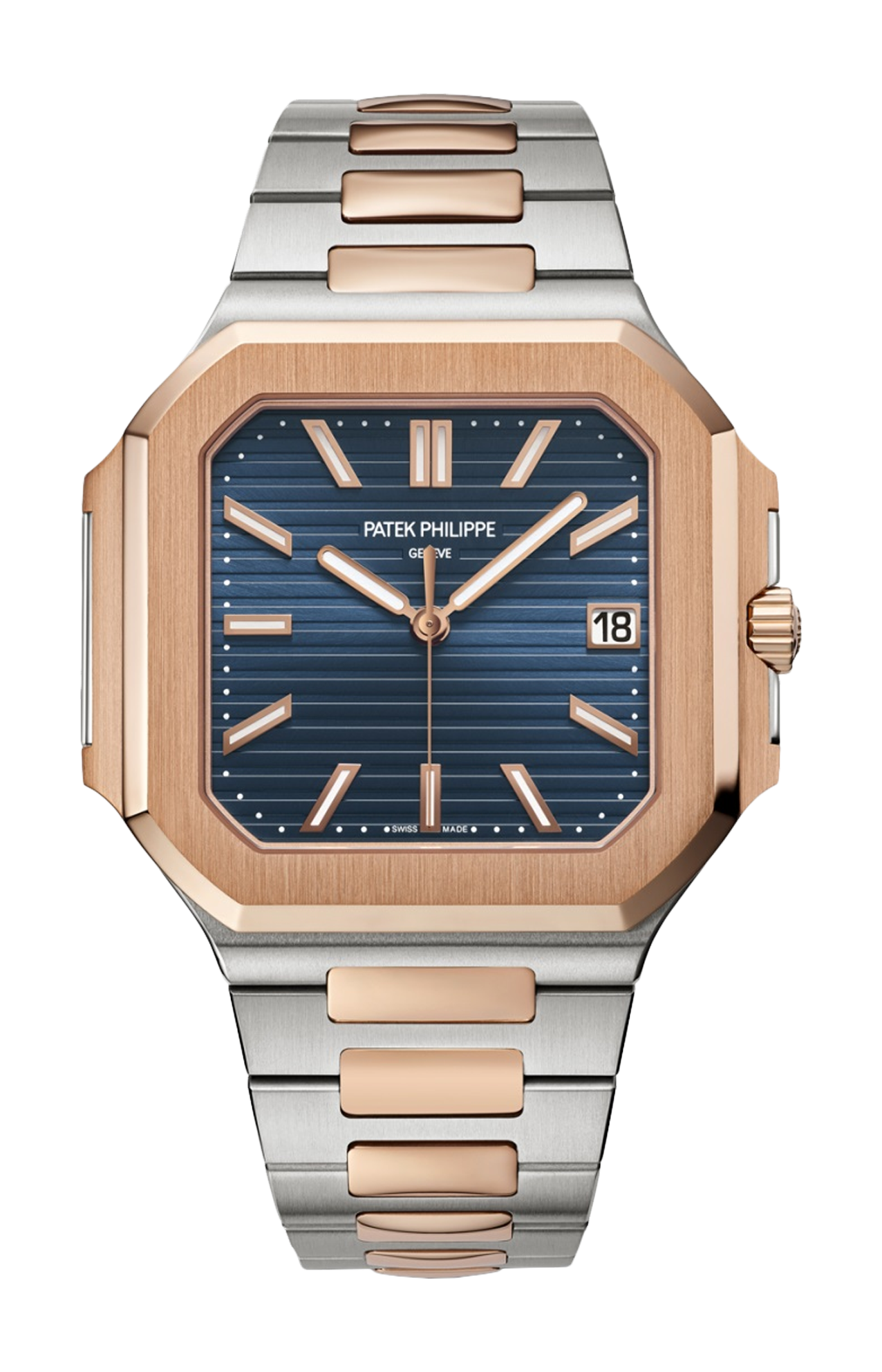 Patek Philippe | CUBITUS DATARIO, SECONDI AL CENTRO, CARICA AUTOMATICA - 5821/1AR-001 (1)