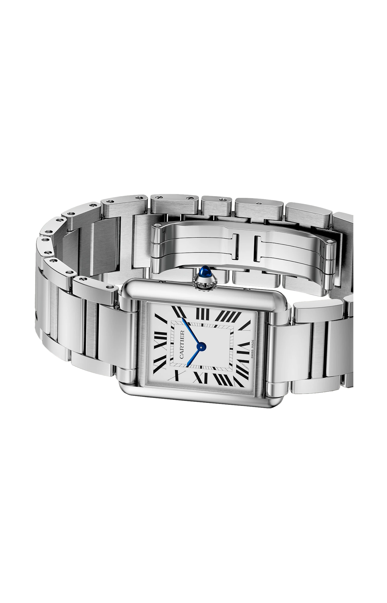 Cartier | TANK MUST DE CARTIER, MODELLO GRANDE, ACCIAIO, SOLARBEAT&trade; - WSTA0122 (3)