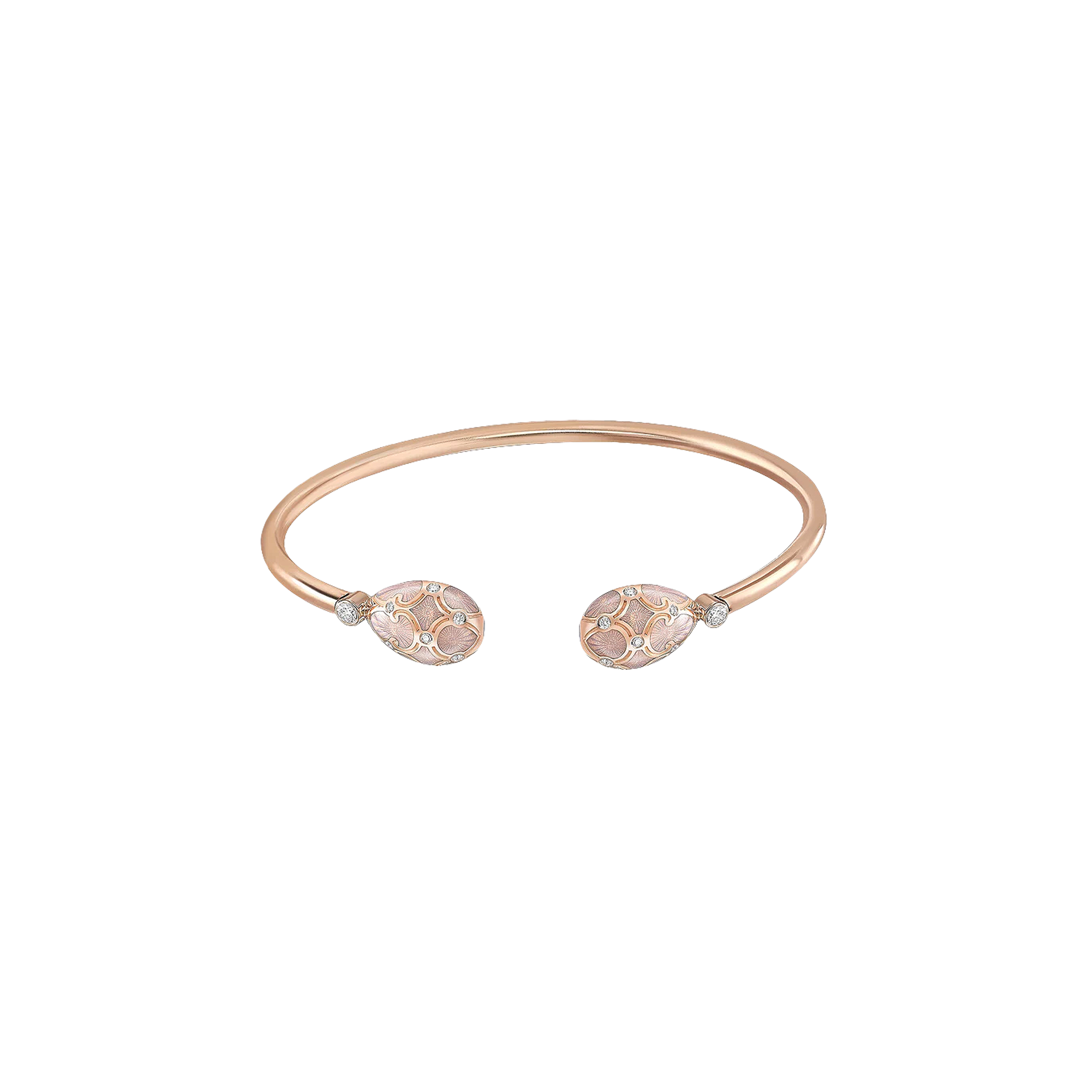 Faberg&eacute; | BRACCIALE APERTO HERITAGE GUILLOCH&Eacute; ENAMEL - 1057BT1990 (1)