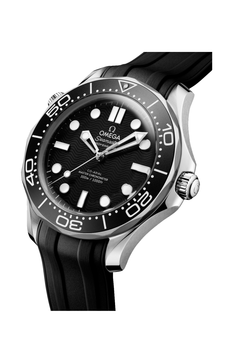 Omega | SEAMASTER DIVER 300M 42 MM, ACCIAIO SU CAUCCI&Ugrave; - 210.32.42.20.01.003 (3)