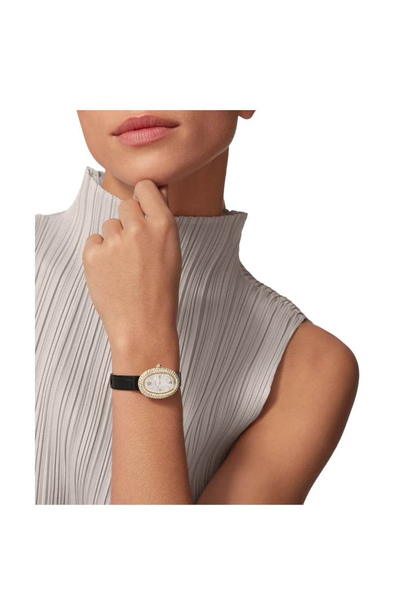 Cartier | BAIGNOIRE MODELLO PICCOLO, ORO GIALLO, DIAMANTI, QUARZO - WJBA0043 (4)