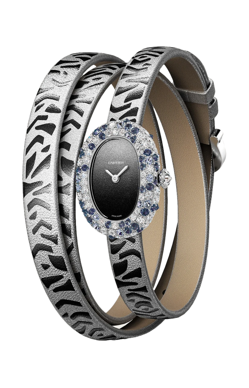 Cartier | BAIGNOIRE MODELLO MINI, ORO BIANCO, DIAMANTI, QUARZO - WJBA0037 (2)