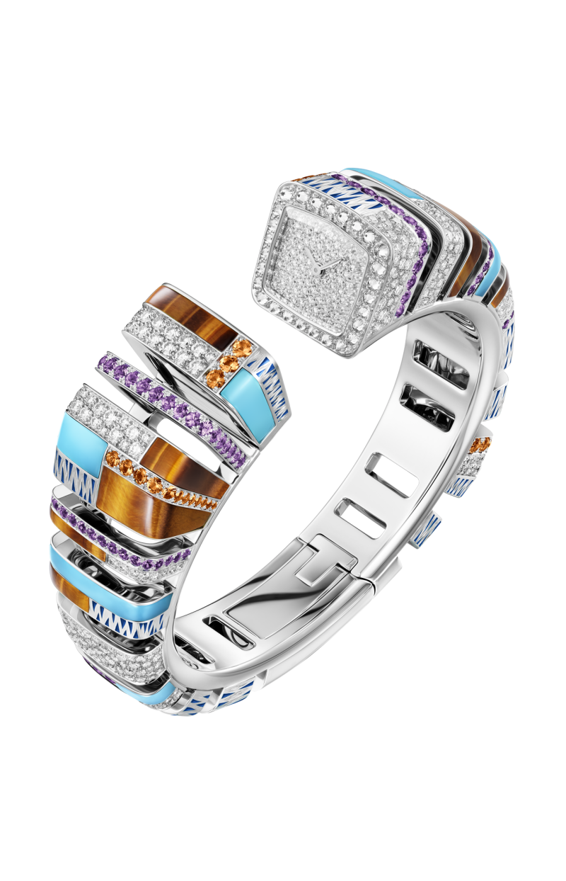 Cartier | REFLECTION DE CARTIER, ORO BIANCO, PIETRE PREZIOSE, QUARZO - WJMC0003 (1)