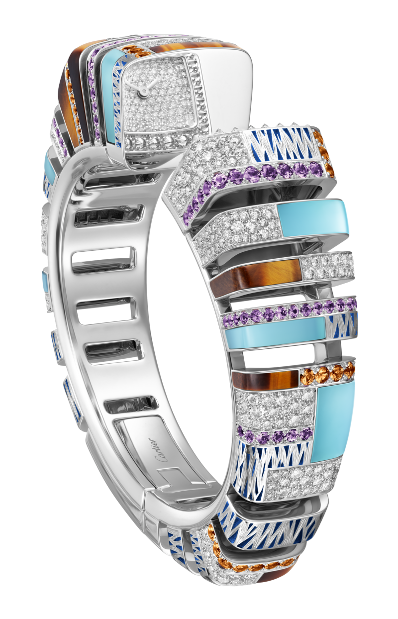 Cartier | REFLECTION DE CARTIER, ORO BIANCO, PIETRE PREZIOSE, QUARZO - WJMC0003 (2)