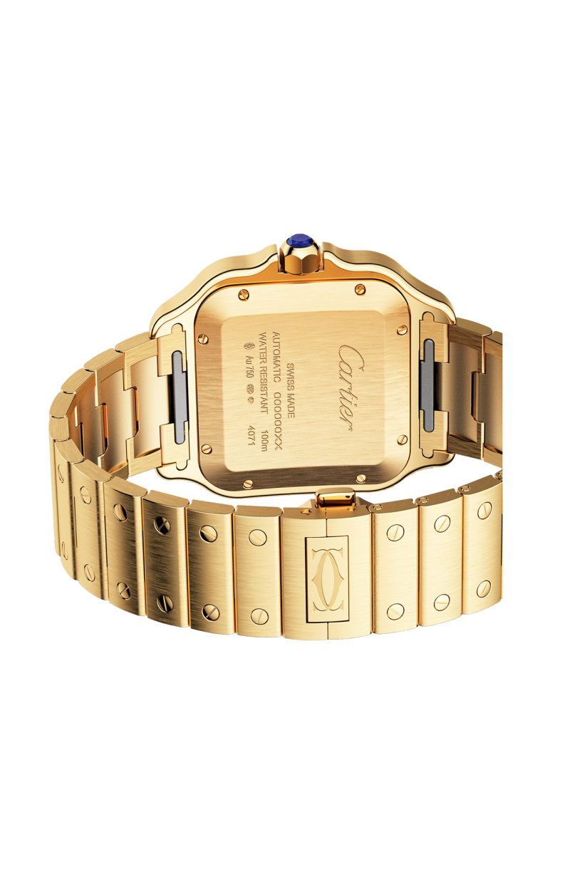 Cartier | SANTOS DE CARTIER, MODELLO GRANDE, ORO GIALLO, AUTOMATICO - WGSA0042 (4)