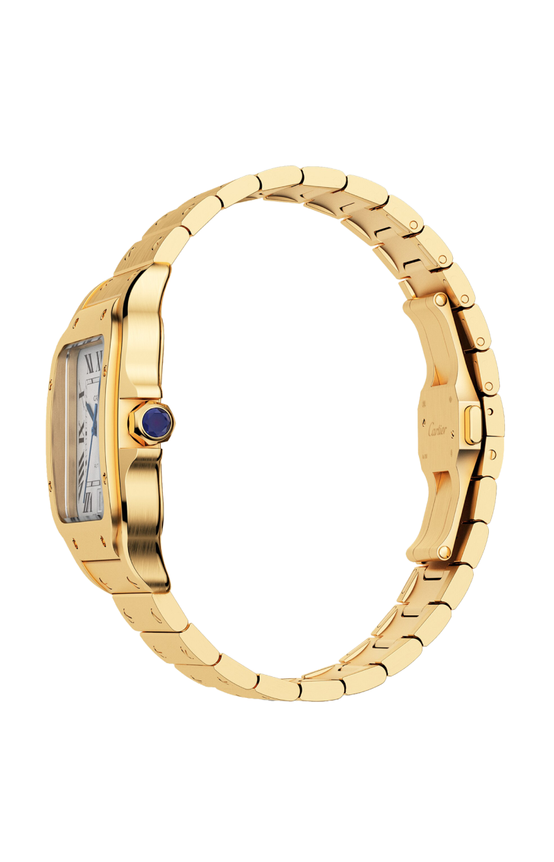 Cartier | SANTOS DE CARTIER, MODELLO GRANDE, ORO GIALLO, AUTOMATICO - WGSA0042 (5)