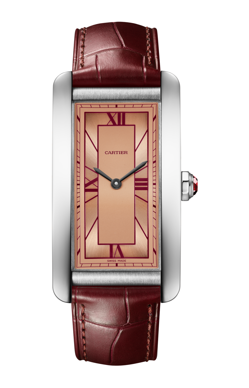 Cartier | TANK AM&Eacute;RICAINE, MODELLO GRANDE, PLATINO, AUTOMATICO - WGTA0297 (1)