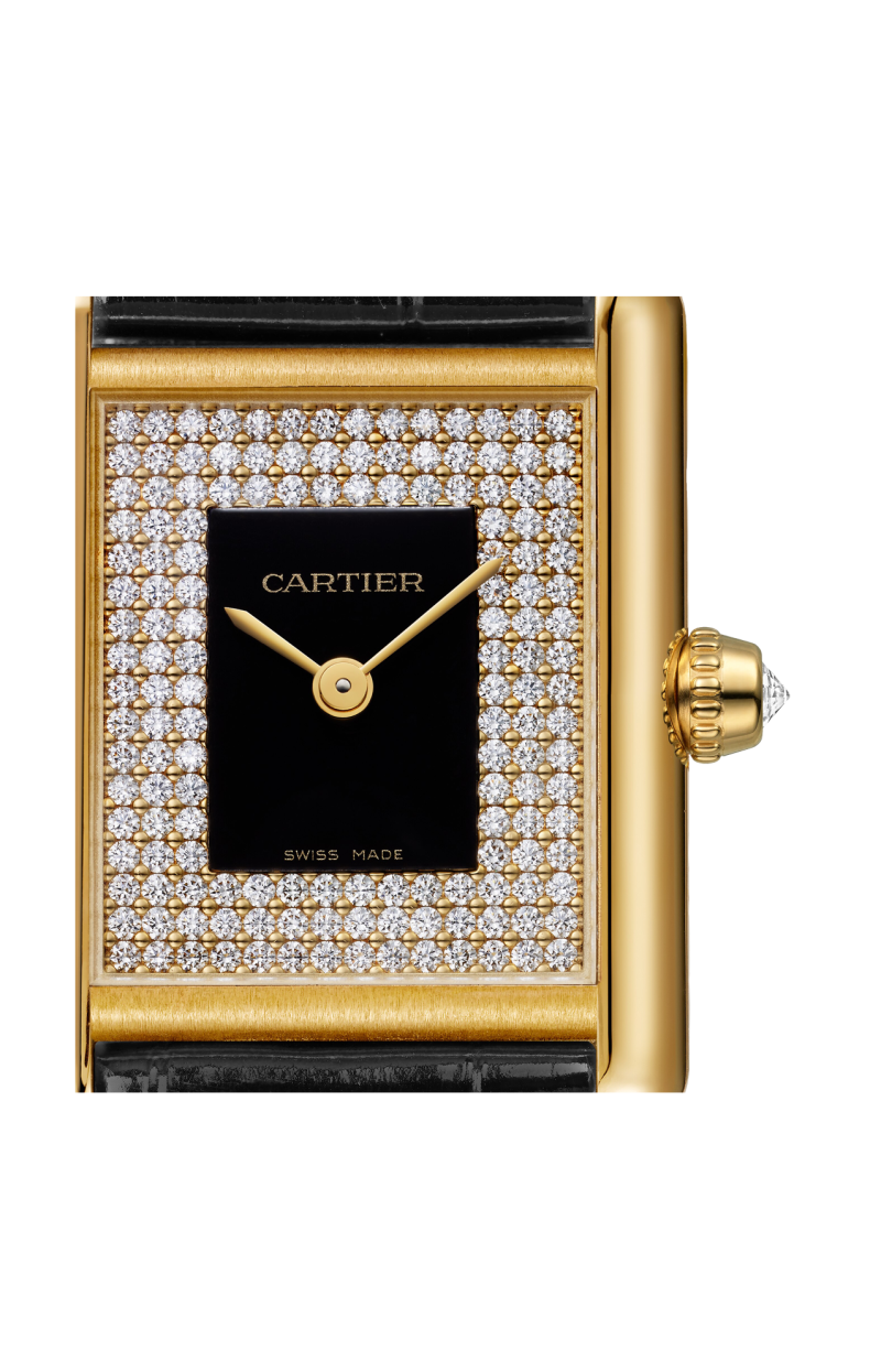 Cartier | TANK LOUIS CARTIER, MODELLO PICCOLO, ORO ROSA, DIAMANTI, QUARZO - WGTA0269 (5)