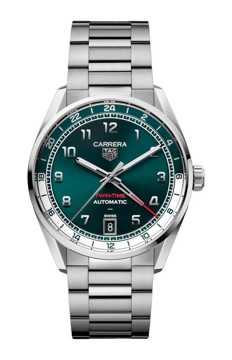 Tag Heuer | TAG HEUER CARRERA DATE TWIN-TIME - WDA2114.BA0043 (1)