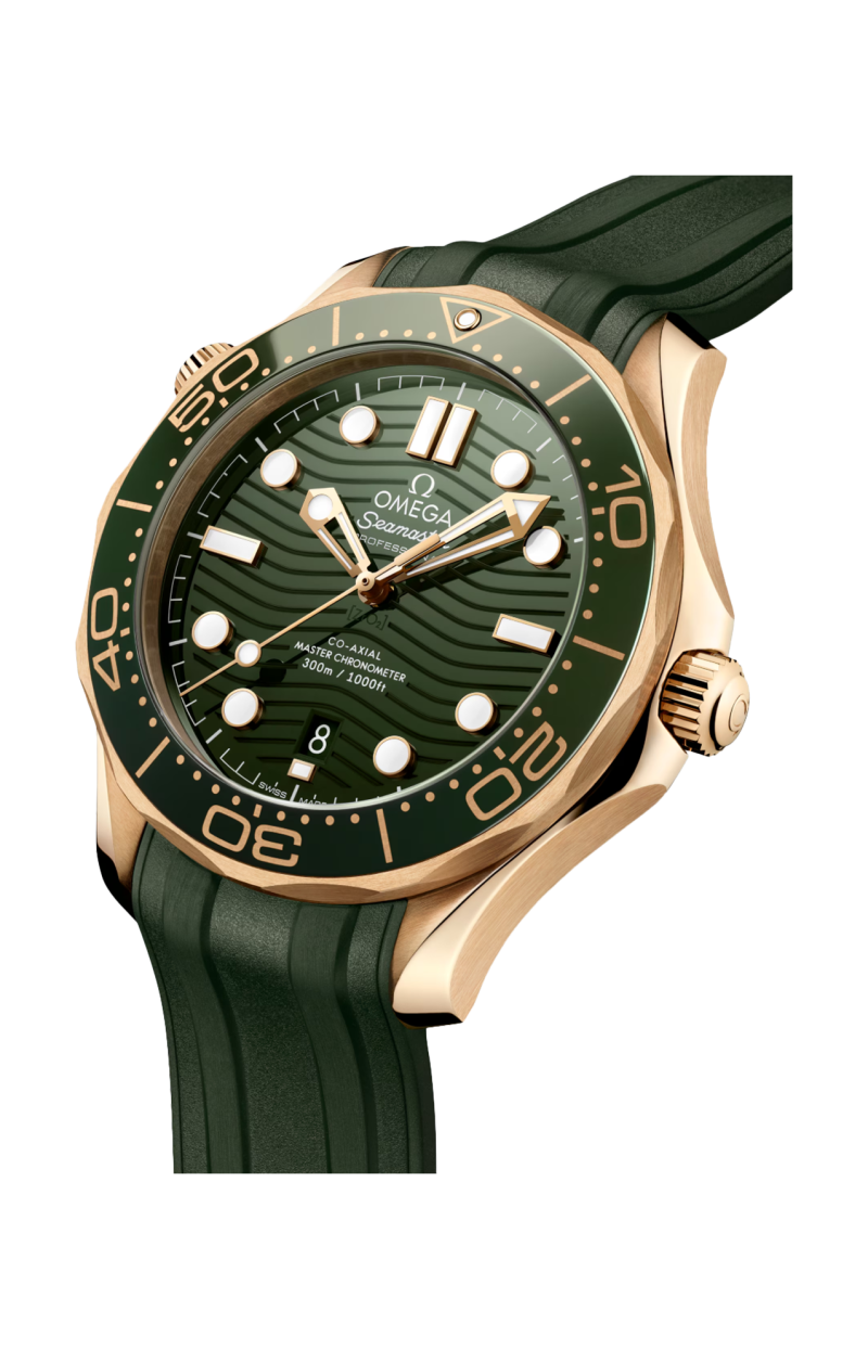 Omega | SEAMASTER DIVER 300M 42 MM, ORO MOONSHINE&trade; SU CAUCCI&Ugrave; - 210.62.42.20.10.001 (3)