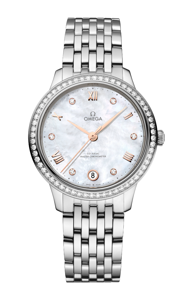 Omega | DE VILLE PRESTIGE 34 MM, ACCIAIO SU ACCIAIO - 434.15.34.20.55.001 (1)