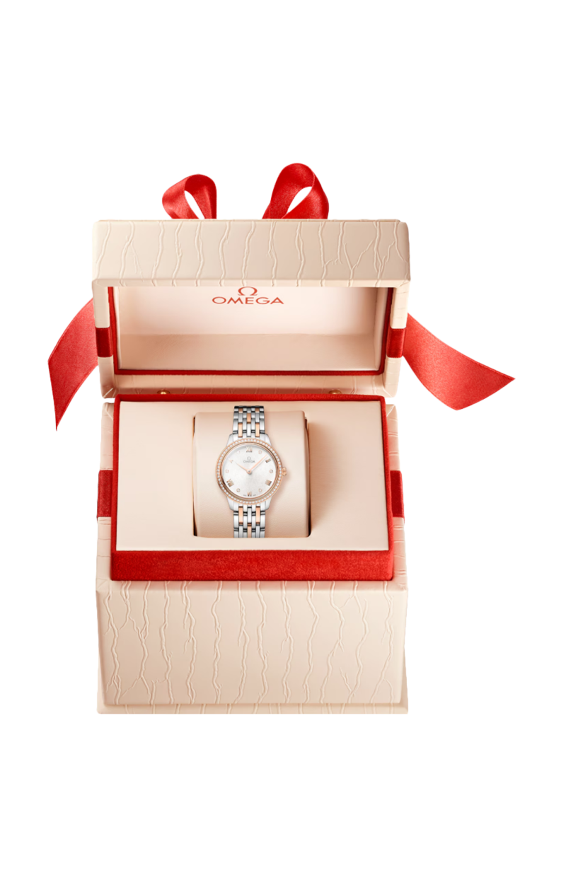 Omega | DE VILLE PRESTIGE 27,5 MM, ACCIAIO-ORO SEDNA&trade; SU ACCIAIO-ORO SEDNA&trade; - 434.25.28.60.52.001 (3)