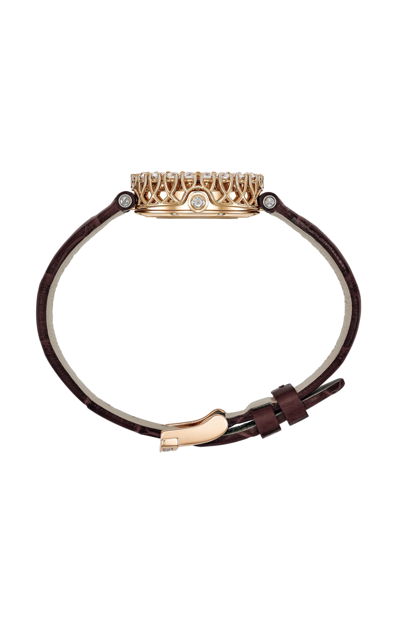 Chopard | L'HEURE DU DIAMANT ROUND 26 MM, MANUALE, ORO ETICO ROSA, DIAMANTI - 13A178 (3)