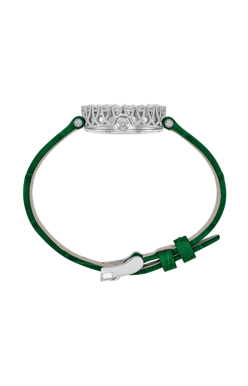 Chopard | L'HEURE DU DIAMANT ROUND 26 MM, MANUALE, ORO ETICO BIANCO, DIAMANTI - 13A178 (3)