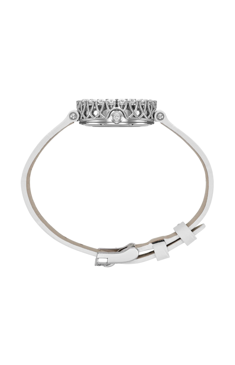 Chopard | L'HEURE DU DIAMANT ROUND 26 MM, MANUALE, ORO ETICO BIANCO, DIAMANTI - 13A178 (3)