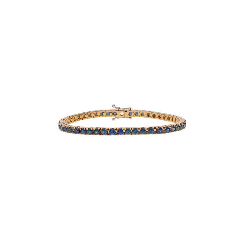 Bartorelli Italian Jewels | BRACCIALE IN ORO ROSA E ZAFFIRI BLU - 329-PRE-H2 (1)