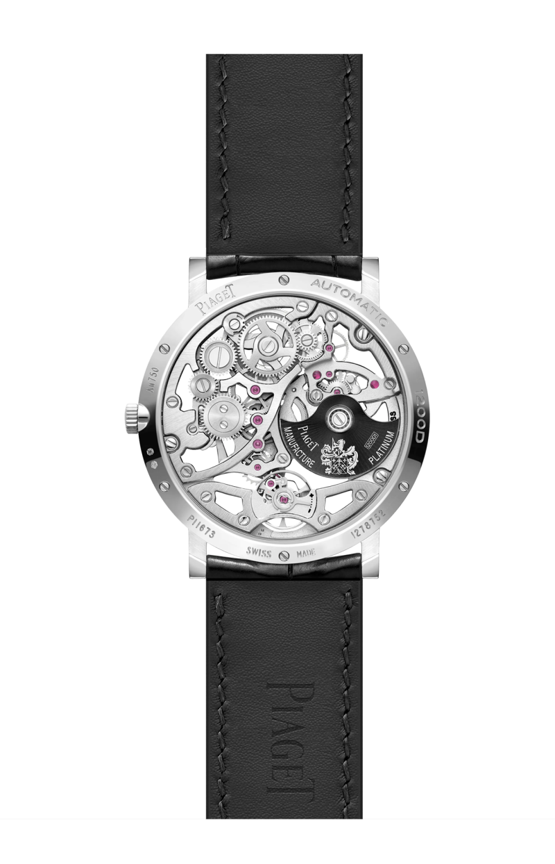 Piaget | ALTIPLANO OROLOGIO GIOIELLO SKELETON AUTOMATICO ORO BIANCO DIAMANTI ULTRA-THIN - G0A45226 (3)