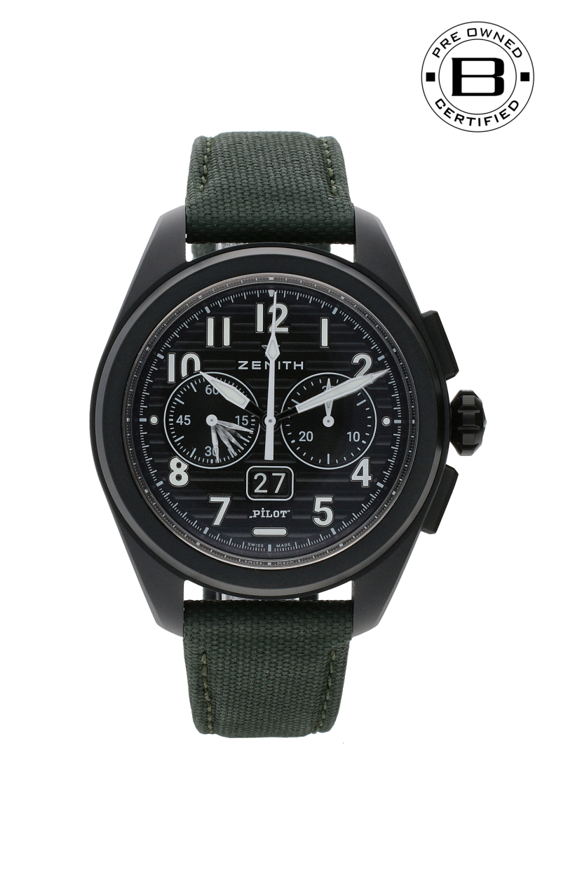 Zenith | ZENITH PILOT BIG DATE FLYBACK CERAMIC - U-49.4000.3652/21.I001 (1)