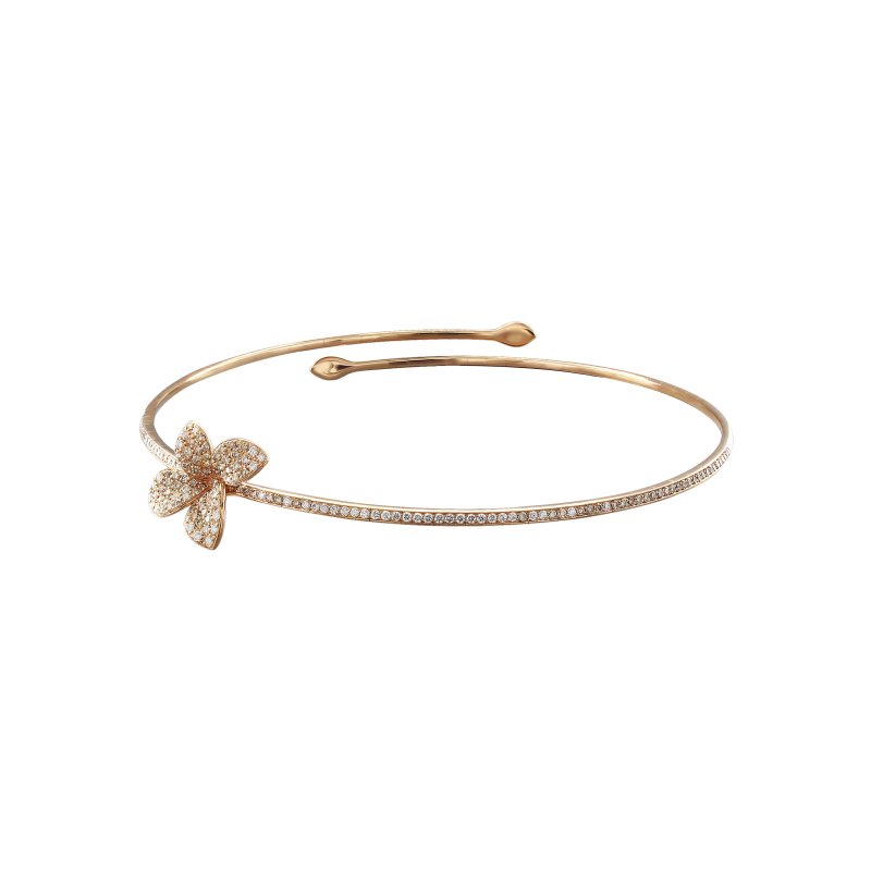 Pasquale Bruni | CHOKER PETIT GARDEN IN ORO ROSA CON DIAMANTI - 16230R (1)