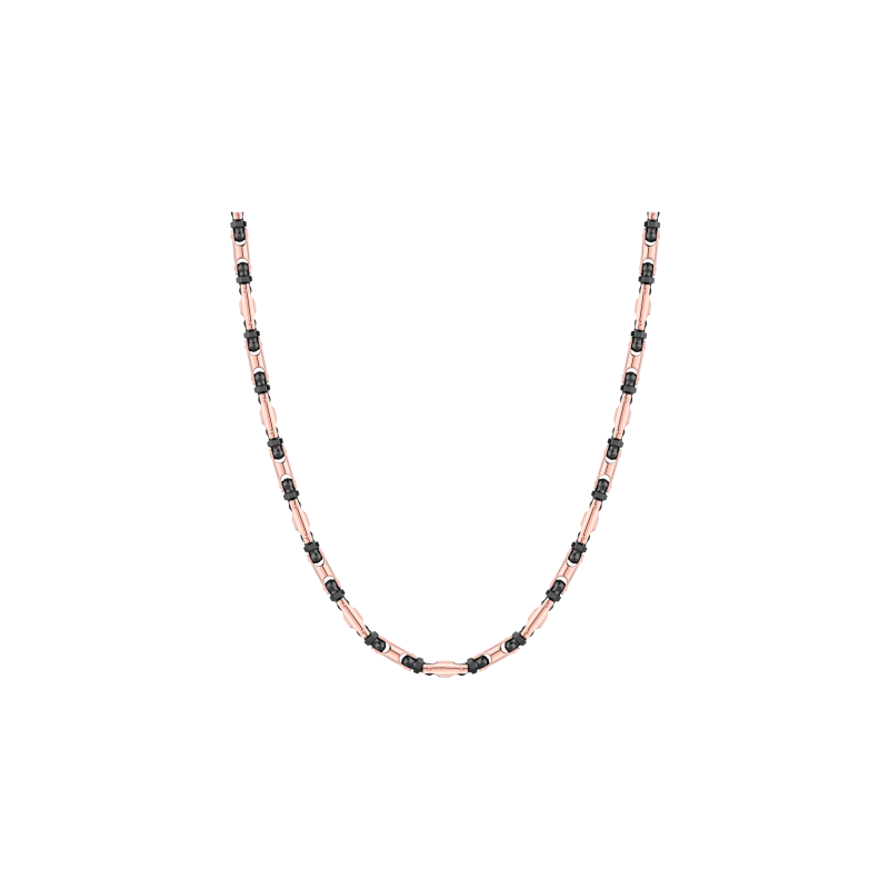 Zancan | COLLANA ZANCAN IN ORO 18KT E CERAMICA NERA - KC071R-N (1)