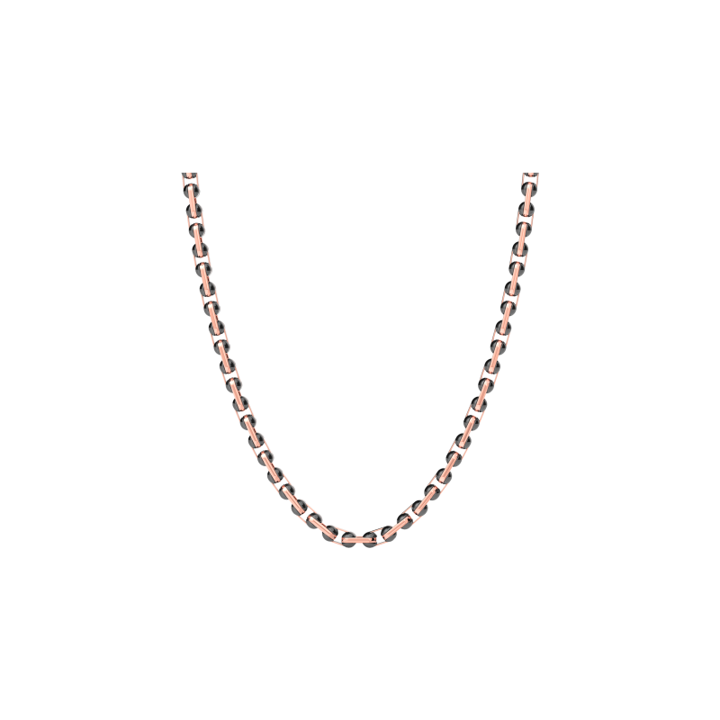 Zancan | COLLANA ZANCAN IN ORO 18 KT CERAMICA NERA - KC072R-N (1)