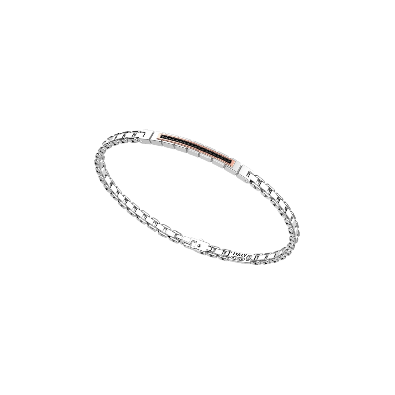 Zancan | BRACCIALE ZANCAN IN ORO BIANCO CON DIAMANTI - EB820BR (1)