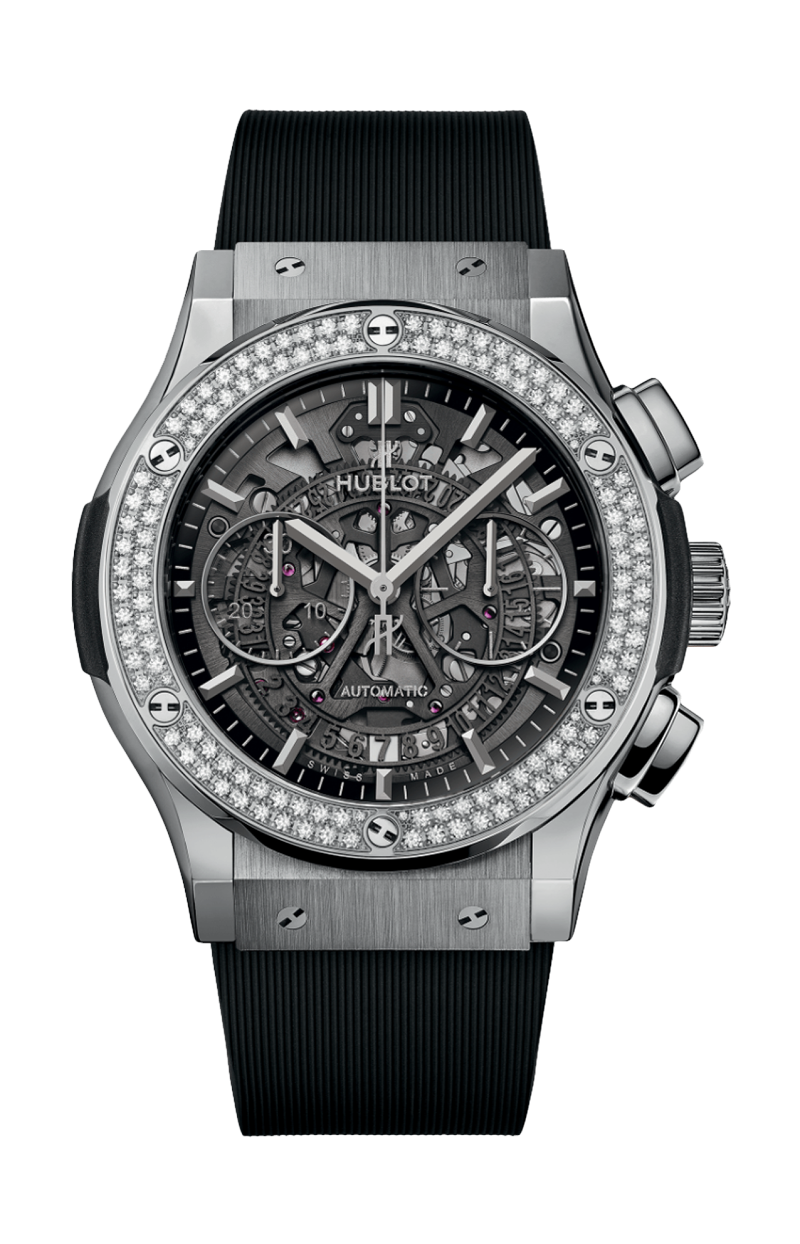 Hublot | CLASSIC FUSION AEROFUSION TITANIUM DIAMONDS 45 MM - 525.NX.0170.RX.1104 (1)