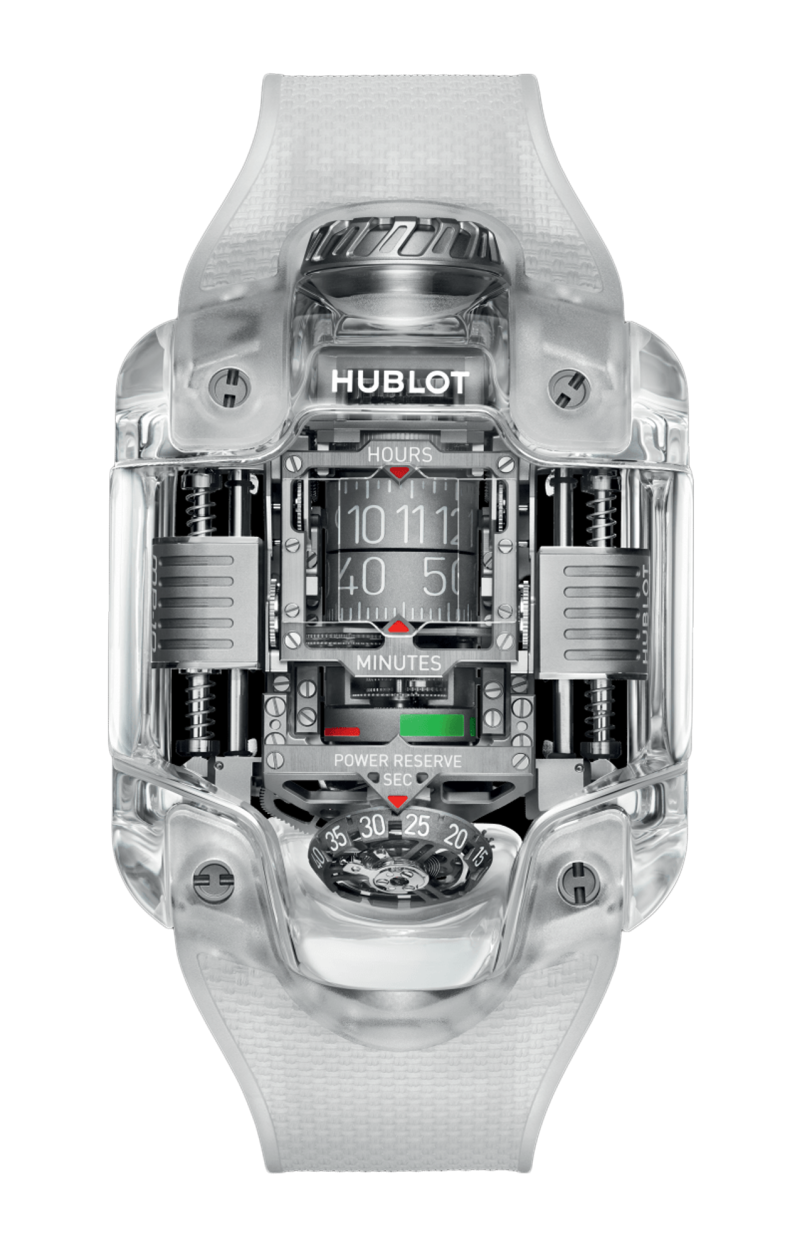 Hublot | EXCEPTIONAL TIMEPIECES MP-10 TOURBILLON WEIGHT ENERGY SYSTEM SAPPHIRE 54,1 X 41,5 MM - LIMITED EDITION - 910.JX.0001.RT (1)