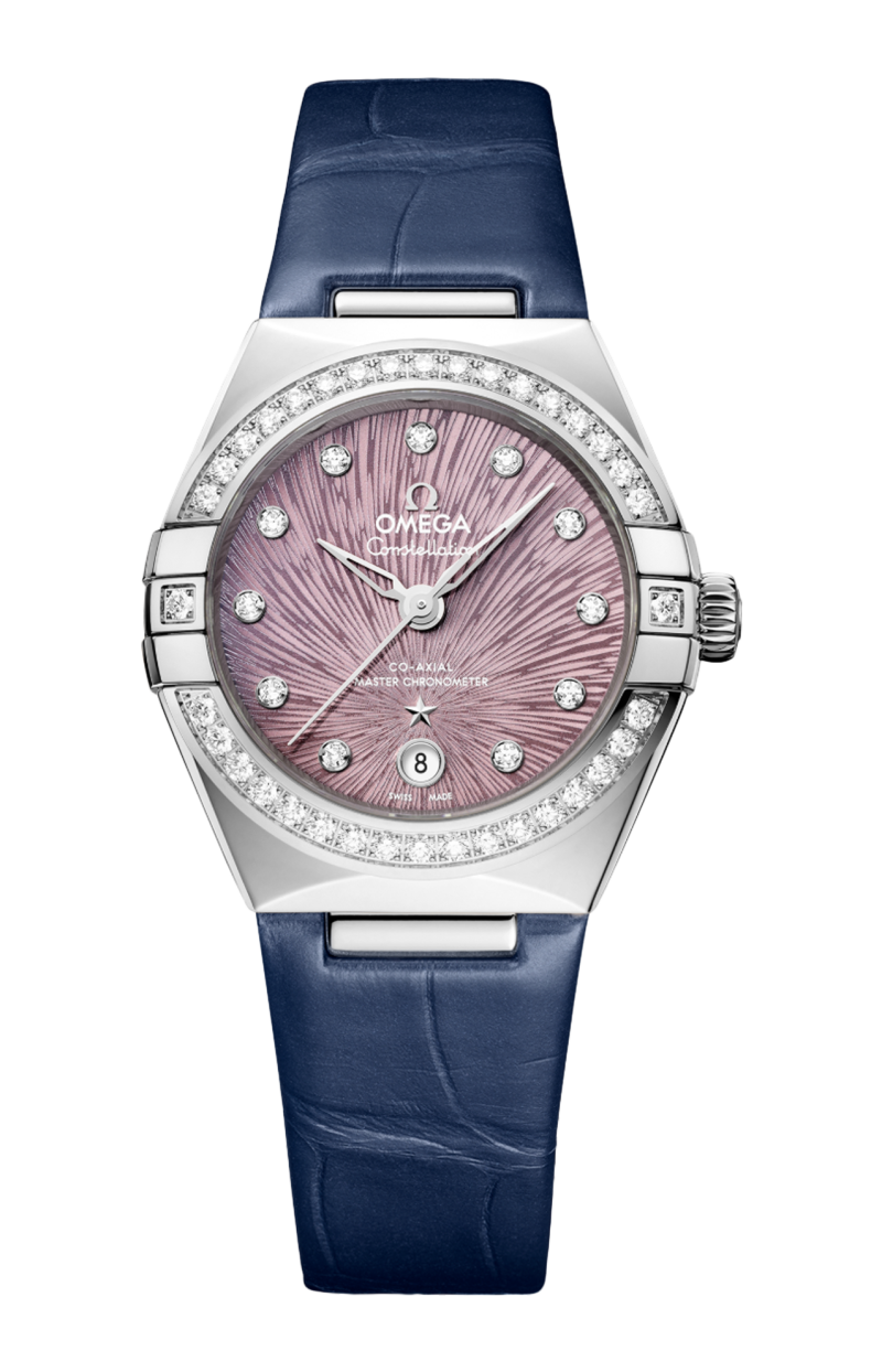 Omega | CONSTELLATION 29 MM, ACCIAIO SU PELLE - 131.18.29.20.60.001 (1)