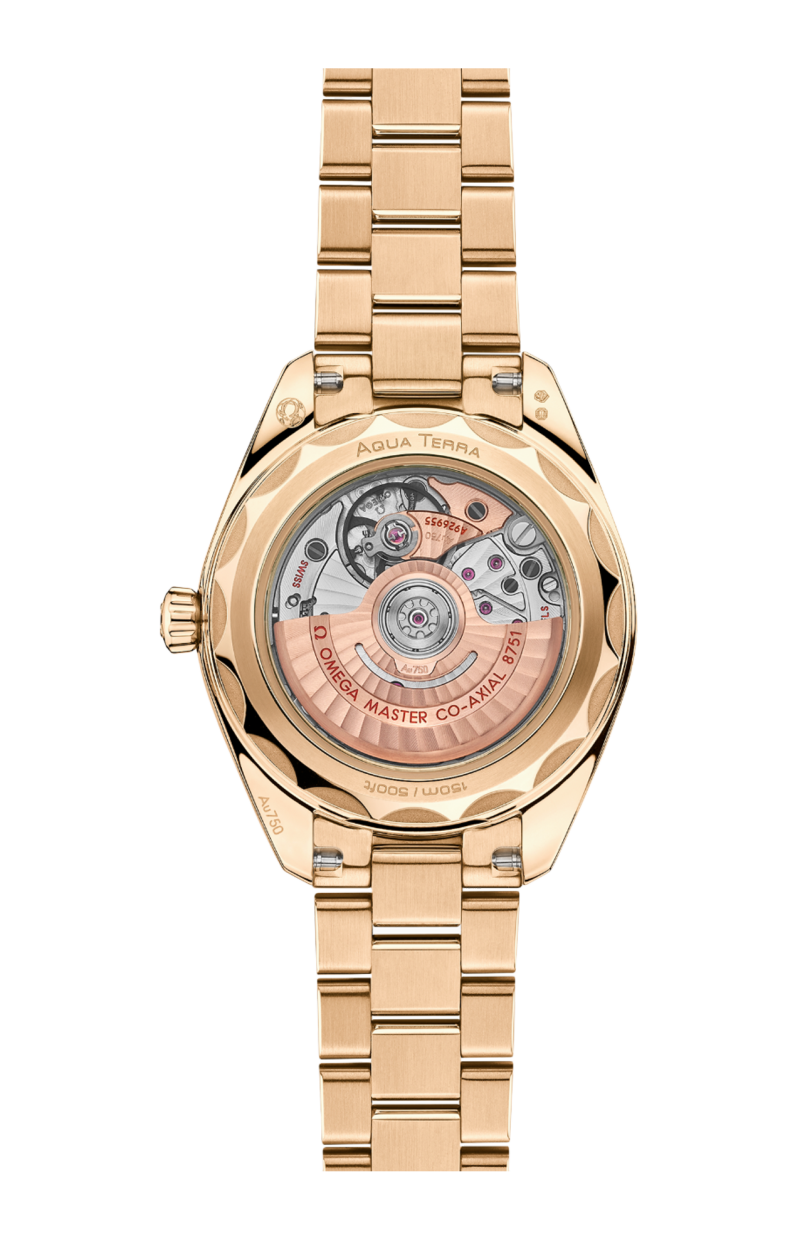 Omega | SEAMASTER AQUA TERRA 150M 30 MM, ORO MOONSHINE&trade; SU ORO MOONSHINE&trade; - 220.55.30.20.60.001 (2)