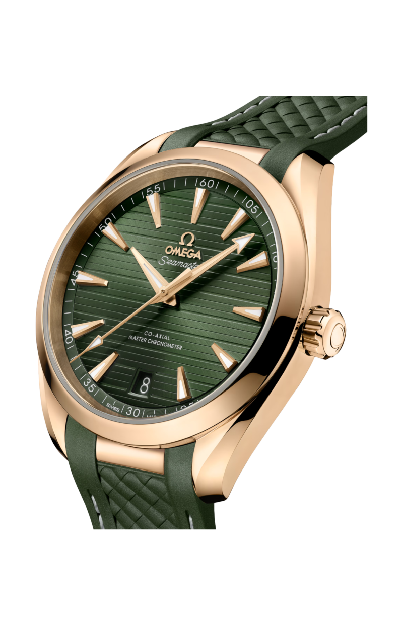 Omega | SEAMASTER AQUA TERRA 150M 41 MM, ORO MOONSHINE&trade; SU CAUCCI&Ugrave; - 220.52.41.21.10.001 (3)