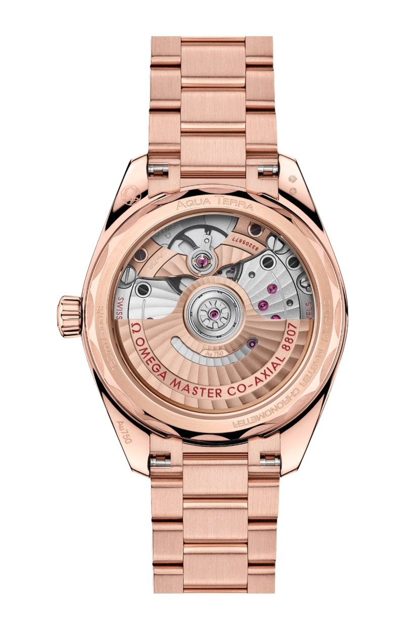 Omega | SEAMASTER AQUA TERRA 150M 34 MM, ORO SEDNA&trade; SU ORO SEDNA&trade; - 220.55.34.20.99.007 (2)