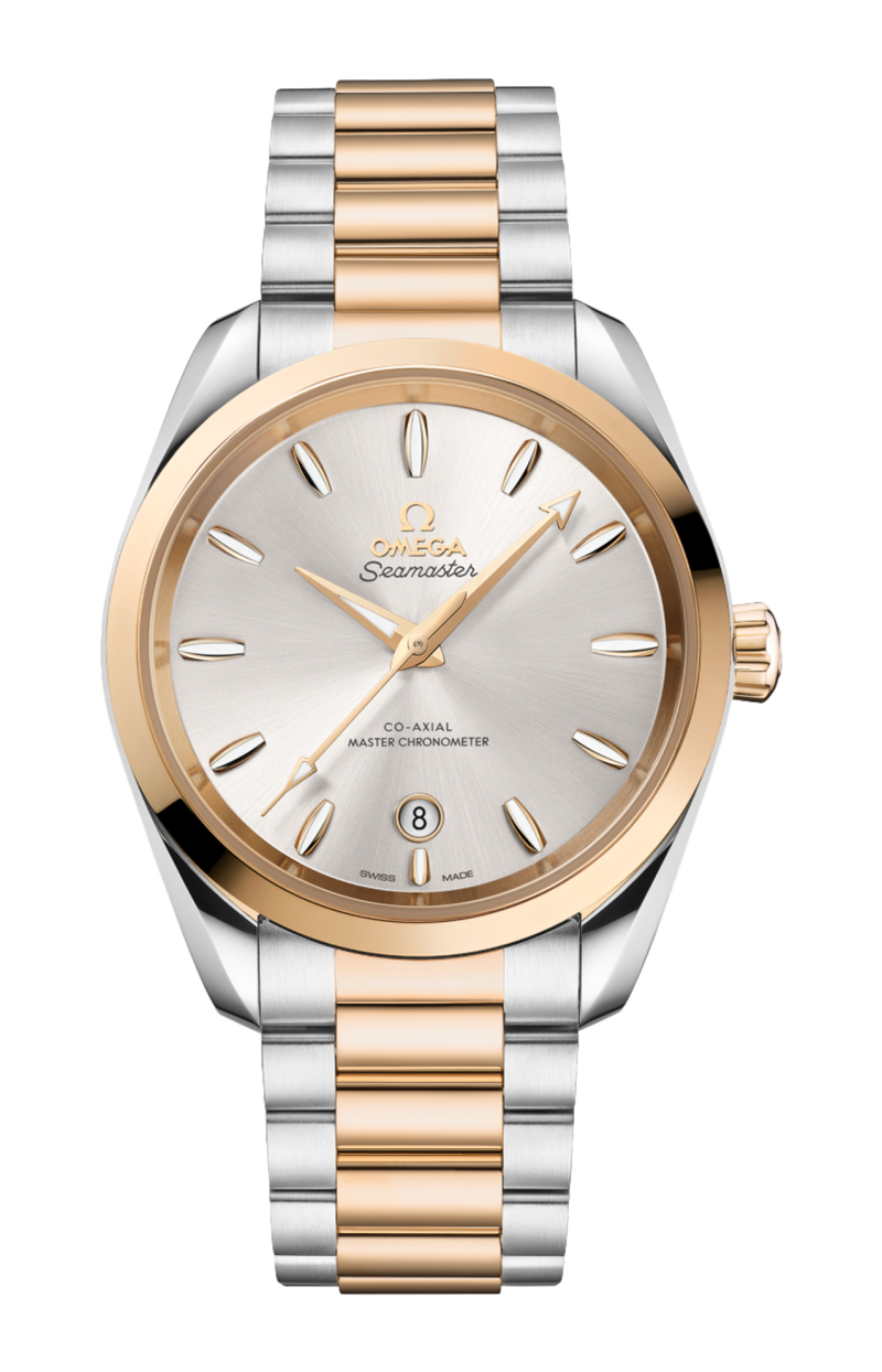 Omega | SEAMASTER AQUA TERRA SHADES 38 MM, ACCIAIO-ORO MOONSHINE&trade; SU ACCIAIO-ORO MOONSHINE&trade; - 220.20.38.20.02.002 (1)