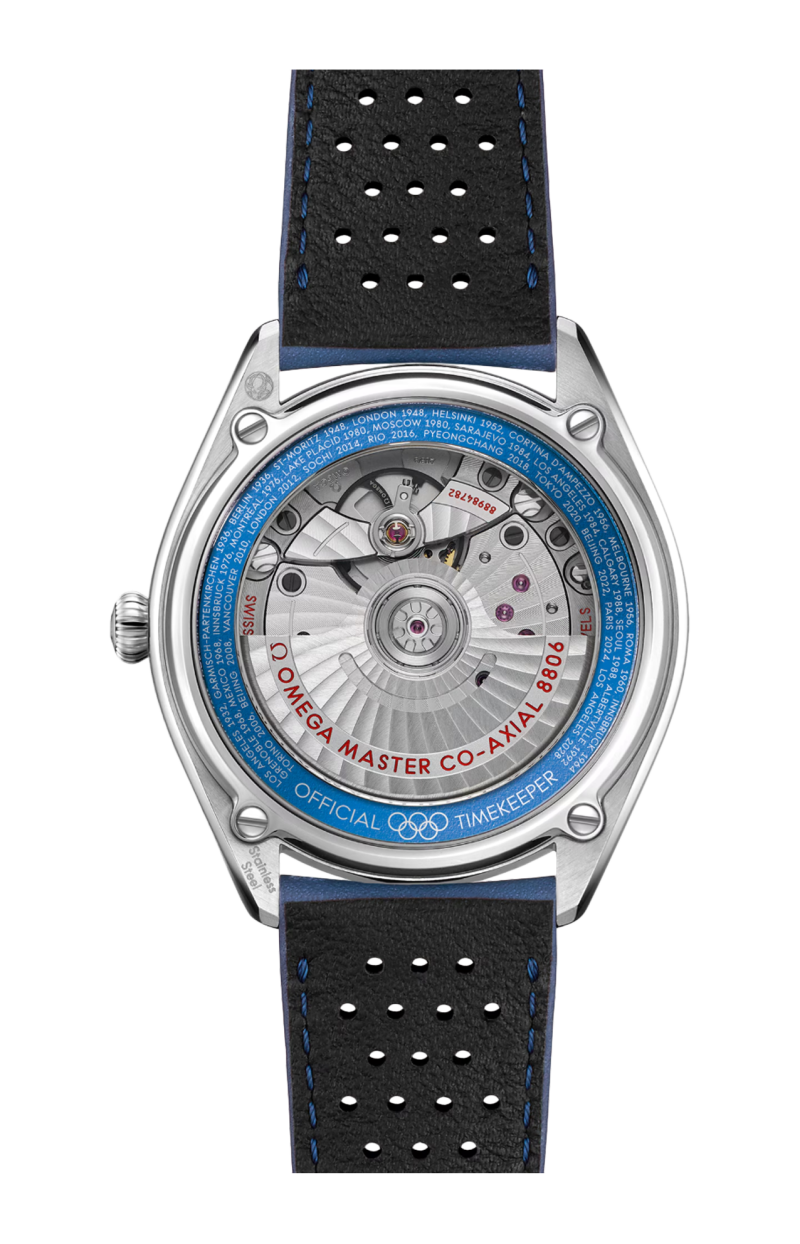 Omega | SEAMASTER OLYMPIC OFFICIAL TIMEKEEPER 39,5 MM, ACCIAIO SU PELLE - LIMITED EDITION - 522.32.40.20.04.001 (2)