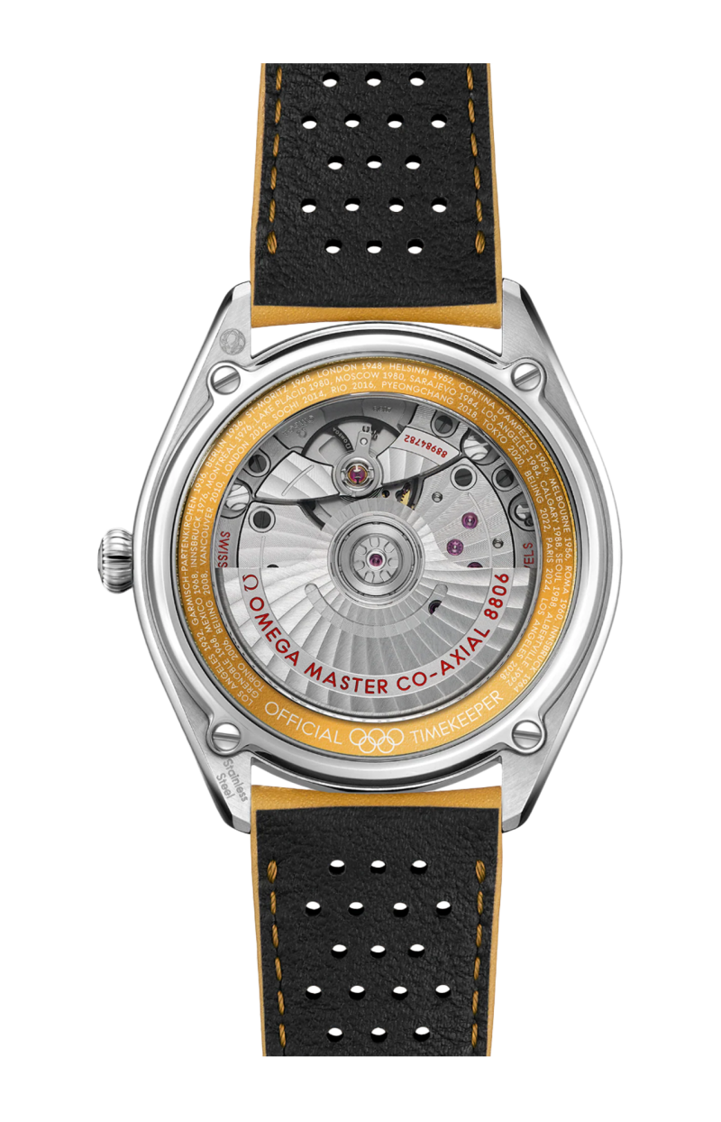 Omega | SEAMASTER OLYMPIC OFFICIAL TIMEKEEPER 39,5 MM, ACCIAIO SU PELLE - LIMITED EDITION - 522.32.40.20.04.002 (2)