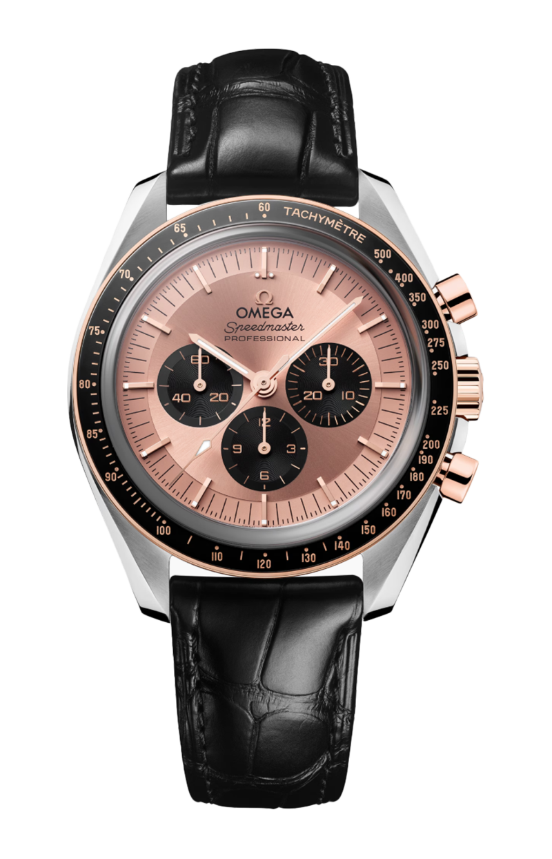 Omega | SPEEDMASTER MOONWATCH PROFESSIONAL 42 MM, ACCIAIO-ORO SEDNA&trade; SU ALLIGATORE - 310.23.42.50.99.001 (1)