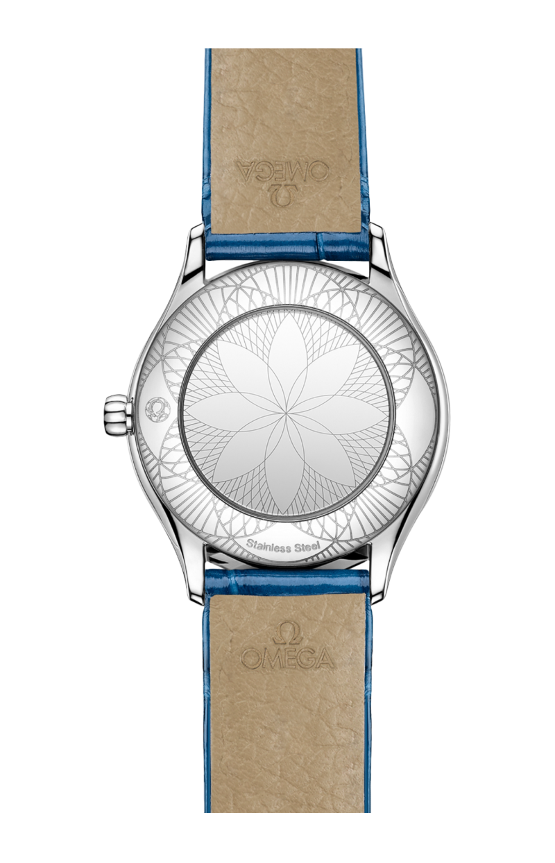 Omega | DE VILLE MINI TR&Eacute;SOR 26 MM, ACCIAIO SU ALLIGATORE - 428.18.26.60.04.002 (2)