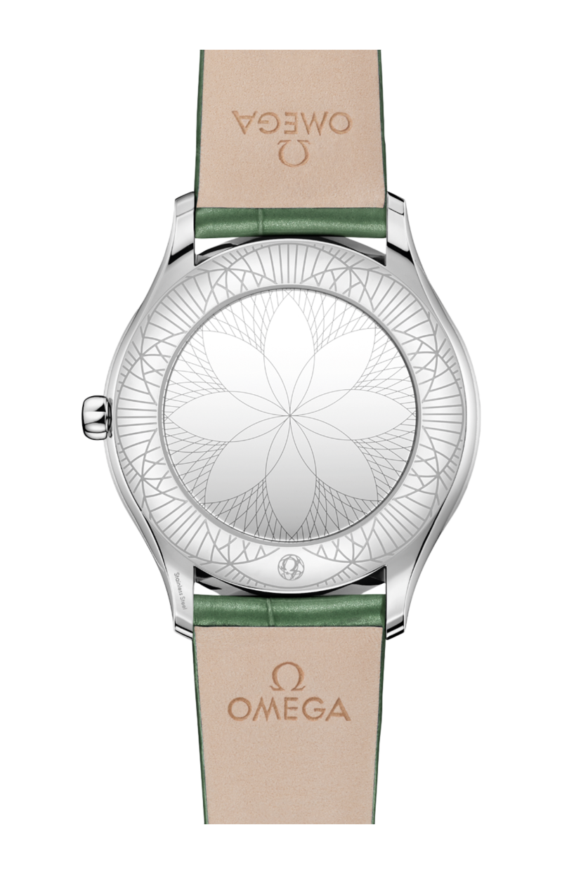 Omega | DE VILLE TR&Eacute;SOR 36 MM, ACCIAIO SU ALLIGATORE - 428.18.36.60.10.002 (2)