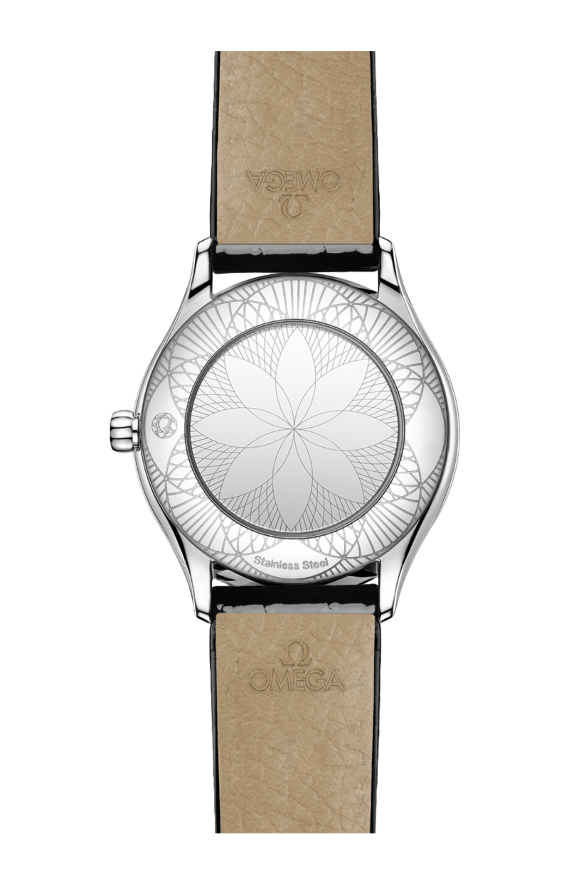 Omega | DE VILLE MINI TR&Eacute;SOR 26 MM, ACCIAIO SU PELLE - 428.17.26.60.04.007 (2)