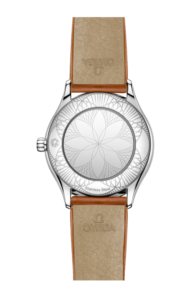 Omega | DE VILLE MINI TR&Eacute;SOR 26 MM, ACCIAIO SU PELLE - 428.17.26.60.04.005 (2)