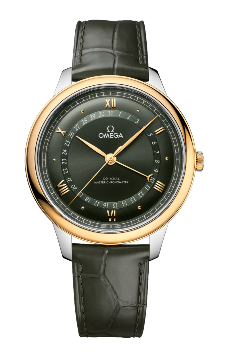 Omega | DE VILLE PRESTIGE 42 MM, ACCIAIO-ORO GIALLO SU ALLIGATORE - 434.23.42.22.10.001 (1)
