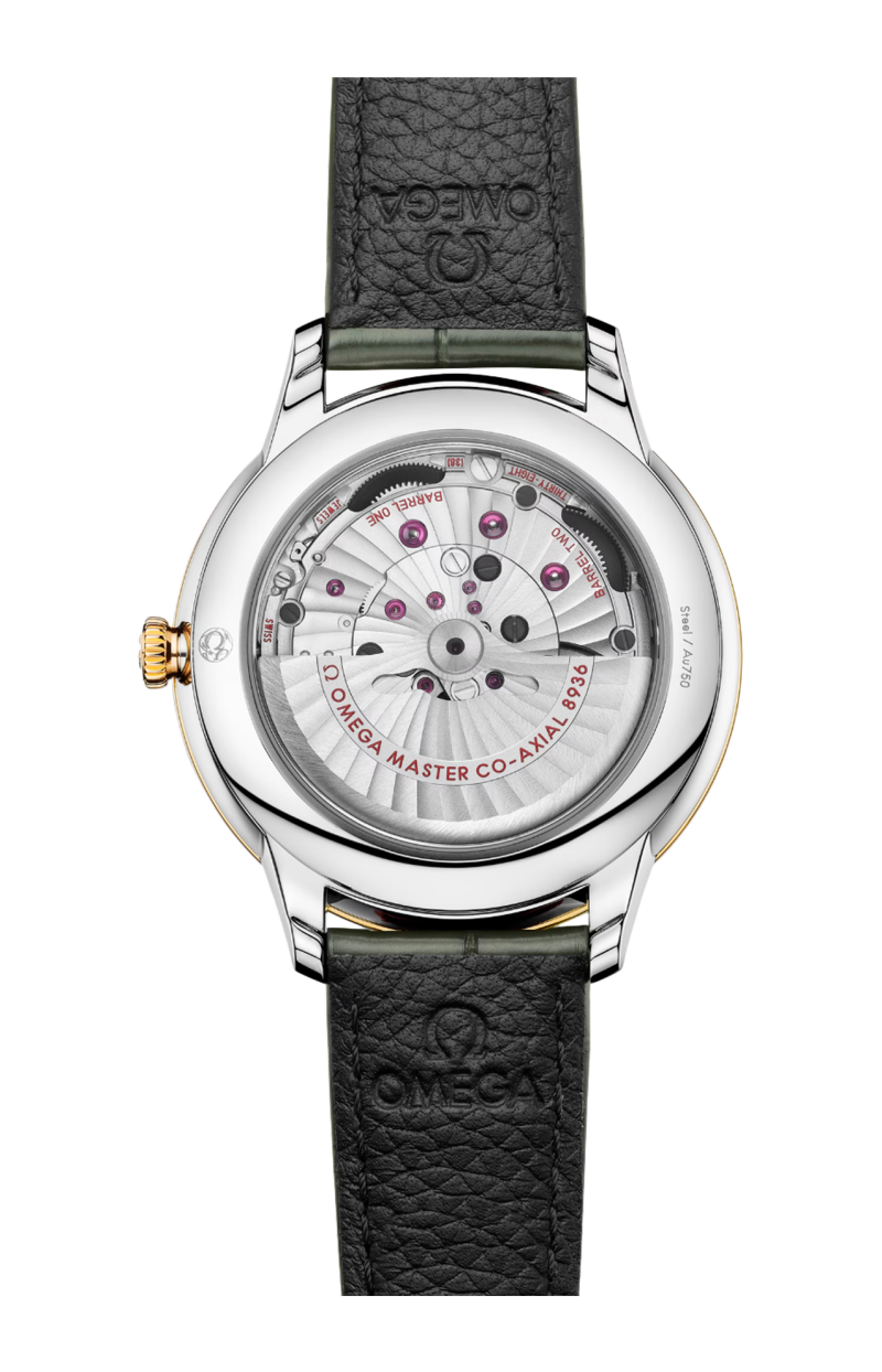 Omega | DE VILLE PRESTIGE 42 MM, ACCIAIO-ORO GIALLO SU ALLIGATORE - 434.23.42.22.10.001 (2)