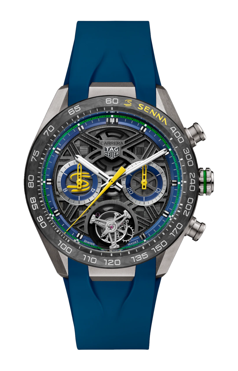 Tag Heuer | TAG HEUER CARRERA CHRONOGRAPH TOURBILLON EXTREME SPORT X SENNA - LIMITED EDITION - CBU5081.FT6274 (1)