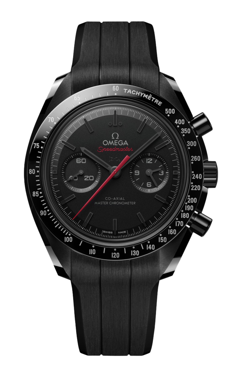 Omega | SPEEDMASTER DARK SIDE OF THE MOON 44,25 MM, CERAMICA SU CAUCCI&Ugrave; - 310.92.44.51.01.001 (1)