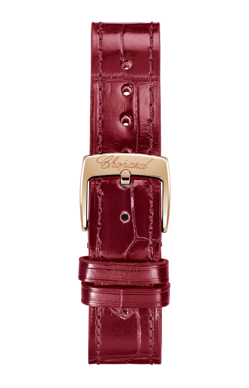 Chopard | HAPPY SPORT 33 MM, AUTOMATICO, ORO ETICO ROSA, DIAMANTI, RUBINI - 275378 (4)