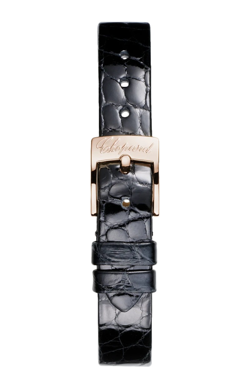 Chopard | HAPPY DIAMONDS ICONS 26 MM, QUARZO, ORO ROSA ETICO, DIAMANTI - 203957 (4)