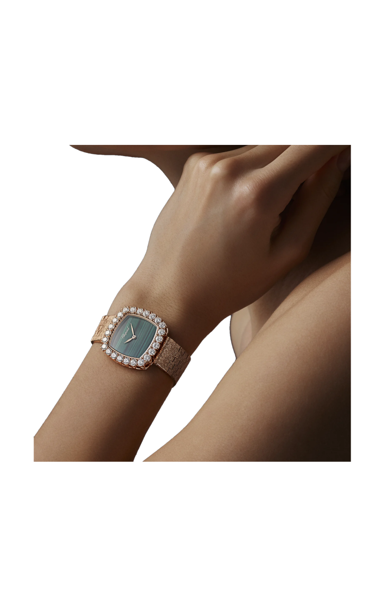Chopard | L'HEURE DU DIAMANT 30 MM, AUTOMATICO, ORO ROSA ETICO, DIAMANTI - 10A386 (5)