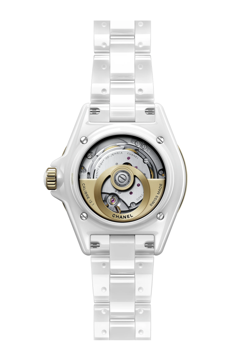 Chanel | J12 CON LUNETTA DI DIAMANTI CALIBRO 12.1, 38 MM - H9836 (2)
