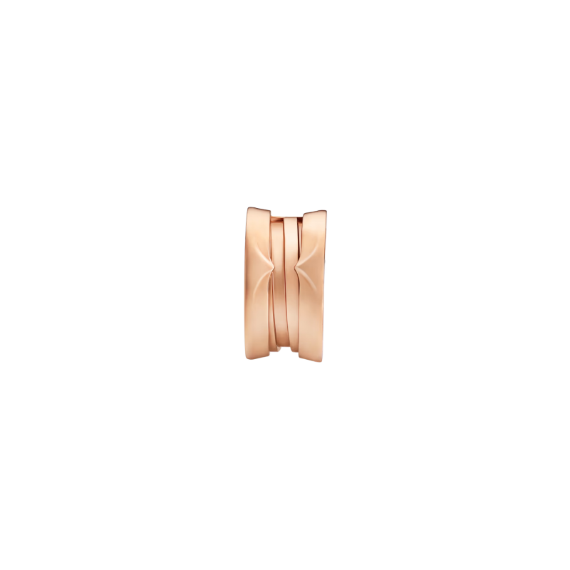 Bulgari | ORECCHINO SINGOLO B.ZERO1 CLASSIC IN ORO ROSA MISURA PICCOLA - OR860610 (2)